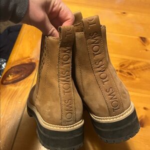 Women’s Tom’s Brown Chelsea Boots